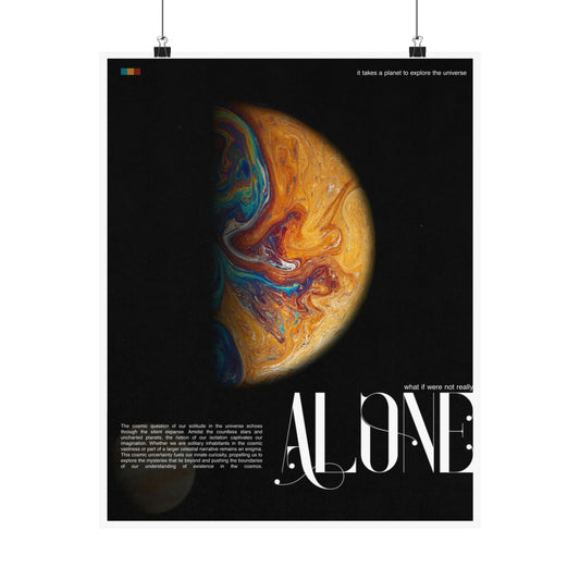 "Alone" Poster